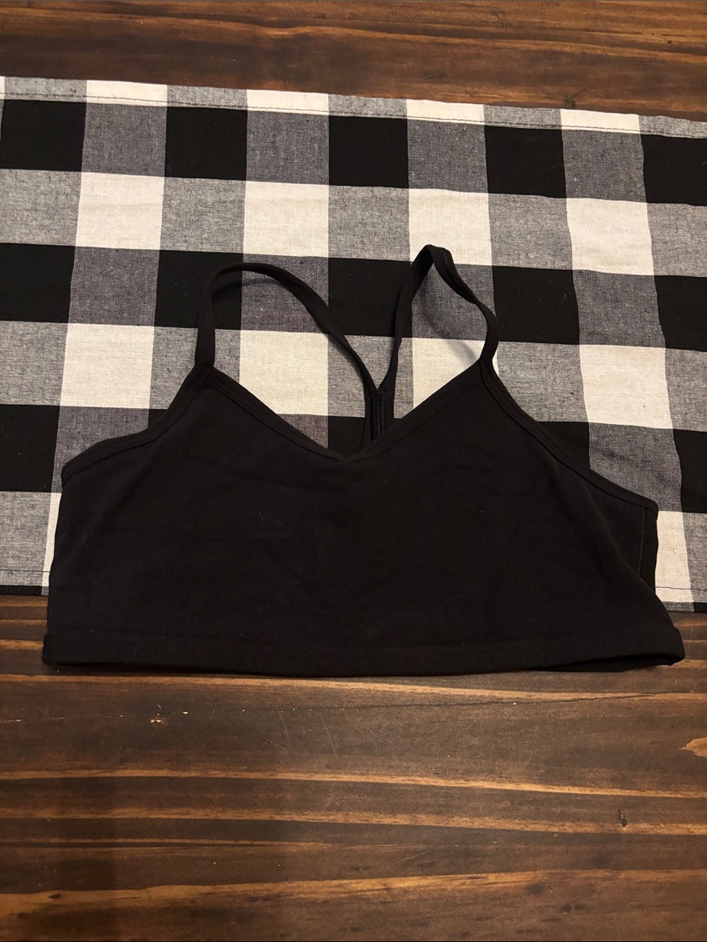 Athleta girl all day black bra xl 14